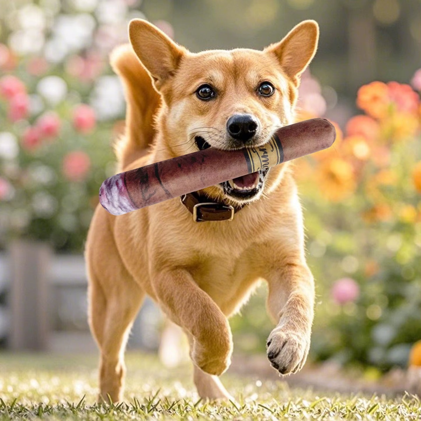 Funny Dog Toy with Interactive Squeaky Sound and Plush Cotton Filled Softness for Small, Medium, and Large Puppies and Dogs