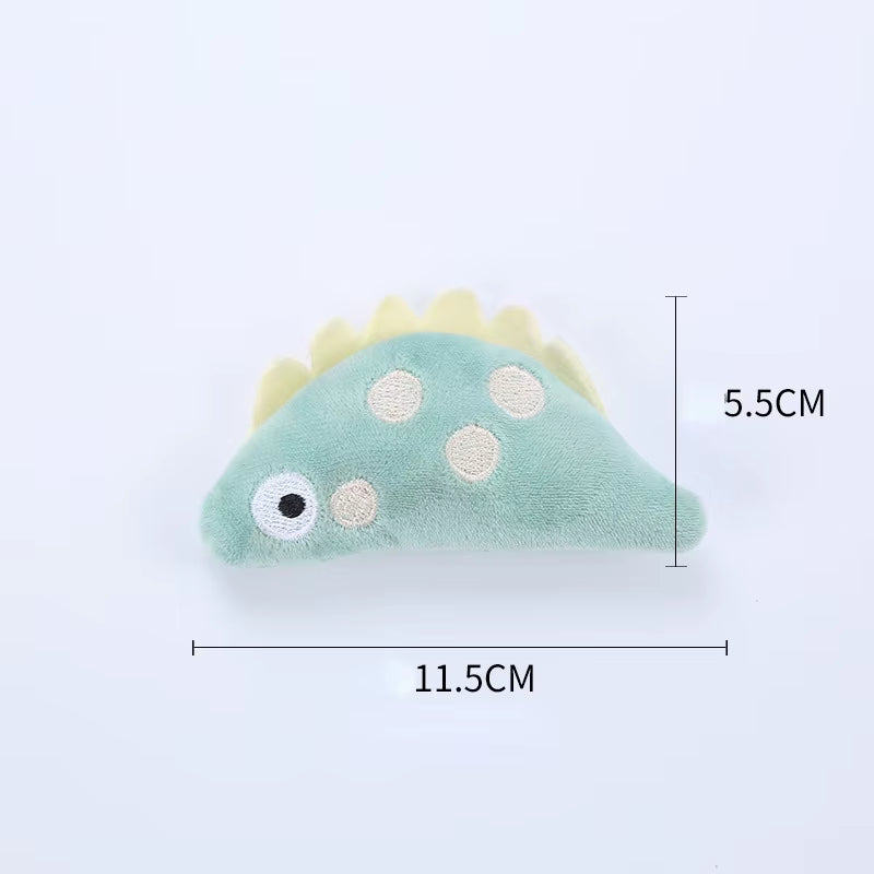 Cat Toy Mini Cat Grinding Catnip Toys Funny Interactive Plush Cat Teeth Toys Pet Kitten Chewing Toy Claws Thumb Bite Pet Supply