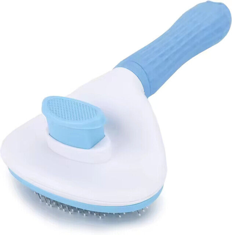 Hair Remover Pet Brush for Dog Cat Grooming Tool Self Cleaning Slicker Comb NEW