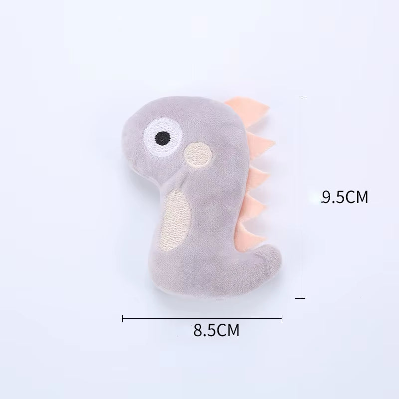 Cat Toy Mini Cat Grinding Catnip Toys Funny Interactive Plush Cat Teeth Toys Pet Kitten Chewing Toy Claws Thumb Bite Pet Supply
