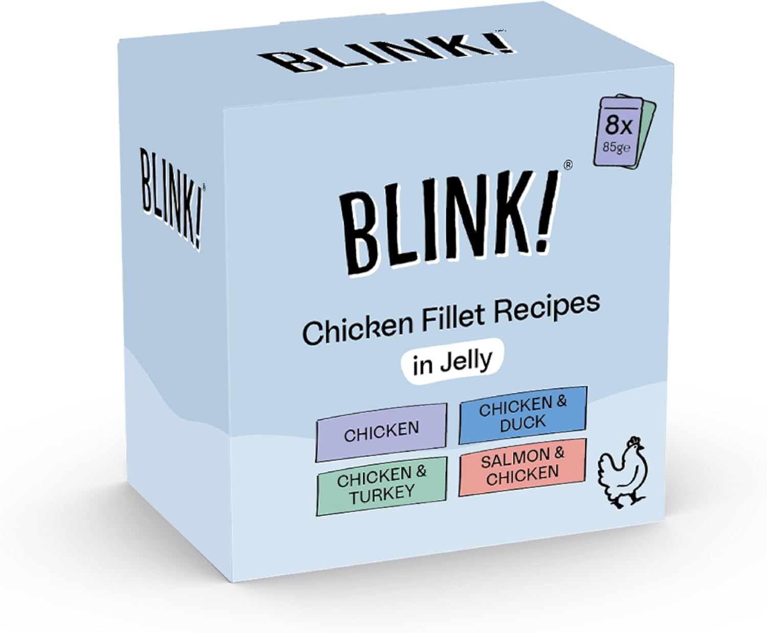 Cat Food Chicken Selection, 8 X 85G