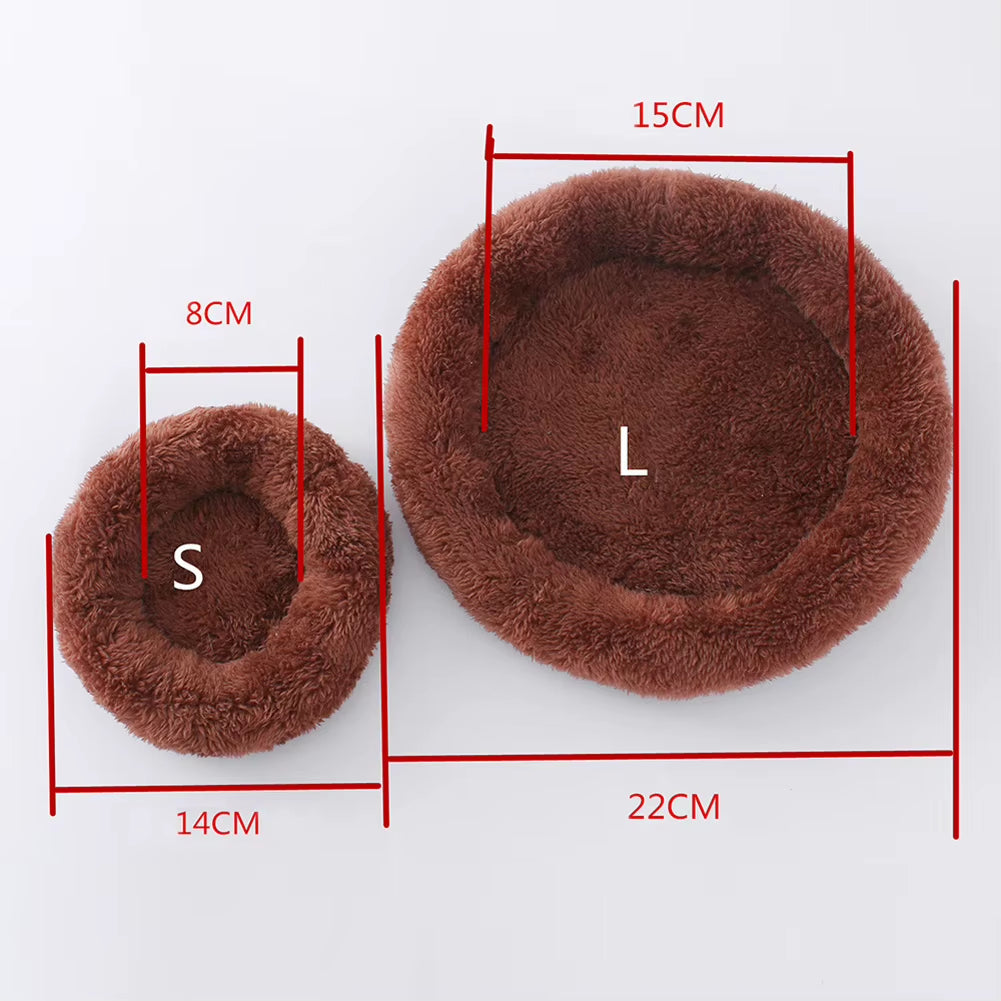 Guinea Pig Hamster House Winter Warm Animal Rabbit Squirrel Hamster Bed Washable Soft Guinea Pig Cage Accessories