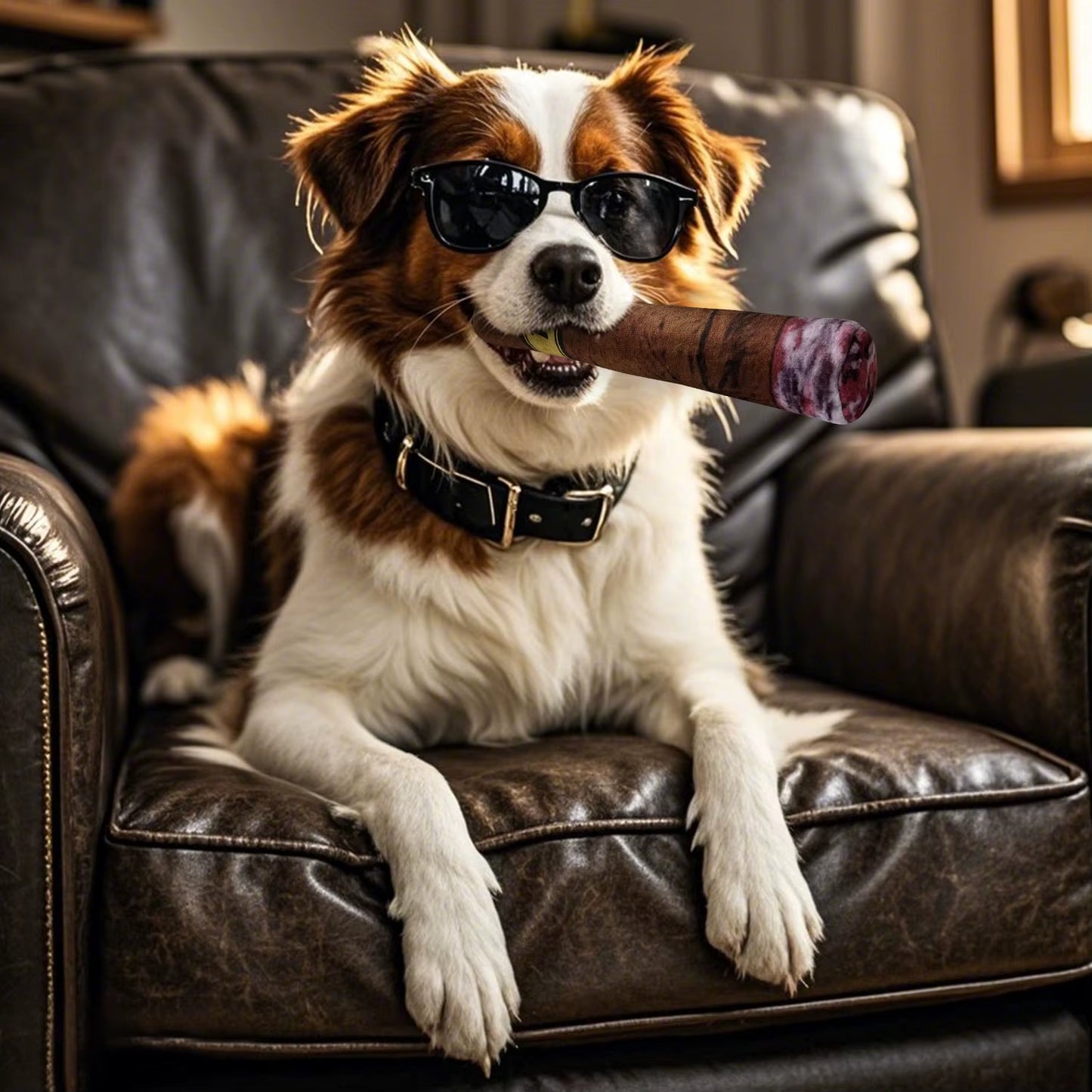 Funny Dog Toy with Interactive Squeaky Sound and Plush Cotton Filled Softness for Small, Medium, and Large Puppies and Dogs