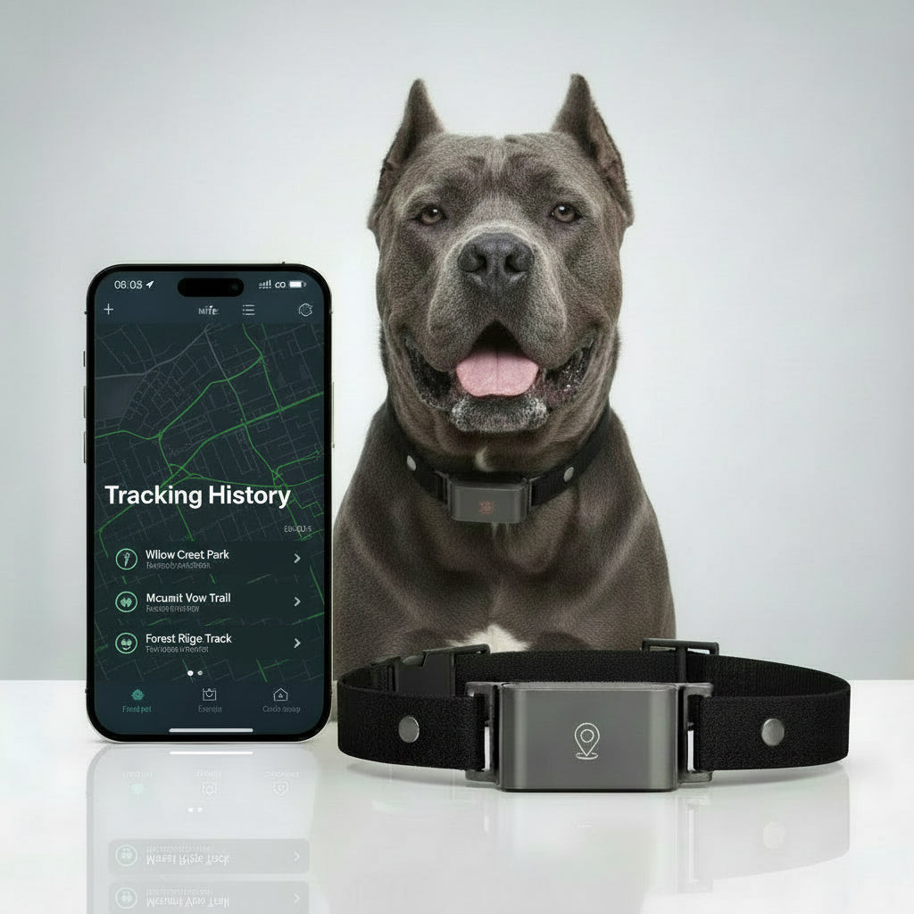 Pet Tracker Mini GPS Collar with Waterproof Anti-Lost Pet Real Time Tracking Locator 4G GPS Tracker