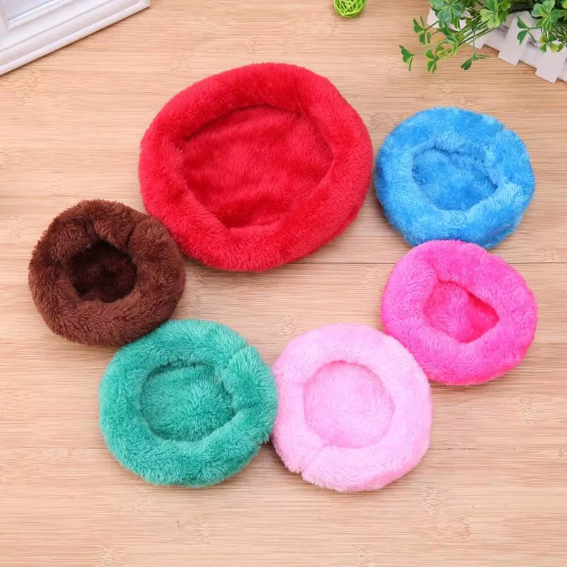 Guinea Pig Hamster House Winter Warm Animal Rabbit Squirrel Hamster Bed Washable Soft Guinea Pig Cage Accessories