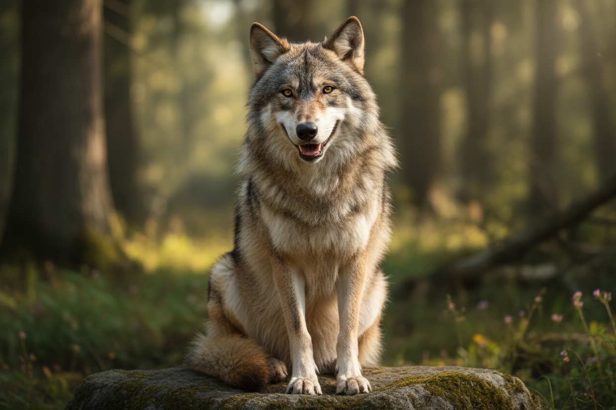 make him a bit more happy but sitting down